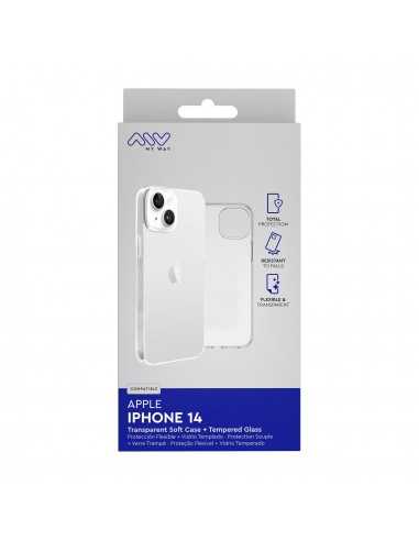 Carcasa myway para apple iphone 14 transparente