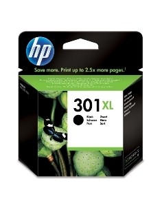 Cartucho tinta hp 301xl ch563ee negro 8ml 1050 - c5324 - c5370 - c5380 - c5388 - c6340 - d5460 - d5463