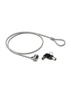 Cable de seguridad ewent cierre kensington (universal) para portatil - 2 llaves - 1.5m