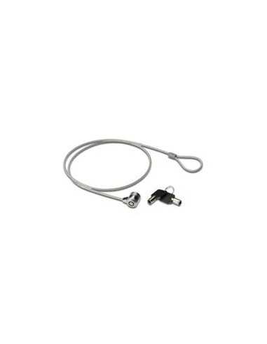 Cable de seguridad ewent cierre kensington (universal) para portatil - 2 llaves - 1.5m