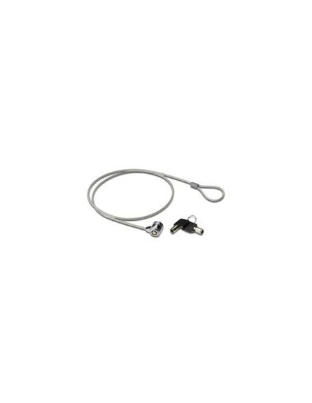 Cable de seguridad ewent cierre kensington (universal) para portatil - 2 llaves - 1.5m