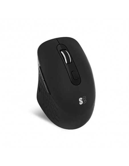 Raton inalambrico subblim curve ergo dual negro