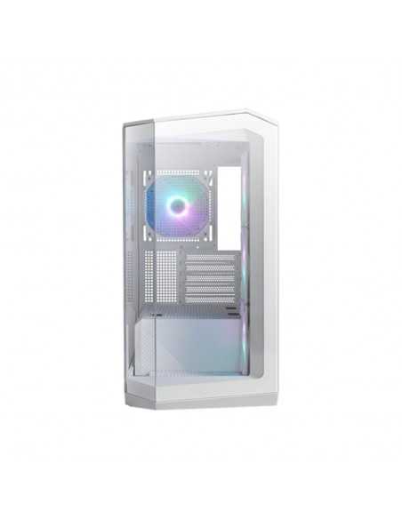 Caja ordenador gaming msi mag pano m100r pz m - atx rgb cristal templado white