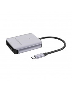 Lecto de tarjetas usb tipo c conceptronic bian09g