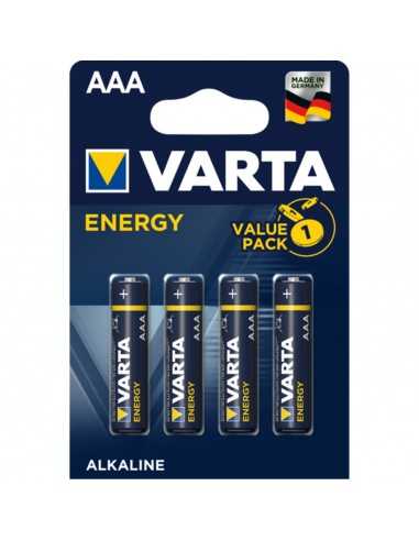Blister pilas varta alcalinas energy lr03 aaa - 4 pilas