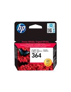 Cartucho tinta hp 364 cb317ee photo negro 3ml b8550 - d5460 - c6380 - c5380