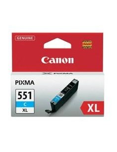 Cartucho tinta canon cli 551 xl cian mg6350 - mg5450