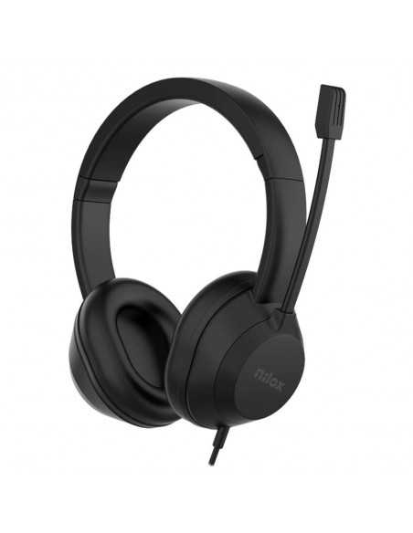 Auriculares nilox nxausb02 negro