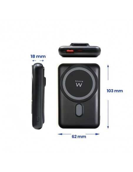 Powerbank ewent ew1162 wireless magsafe 10000mah