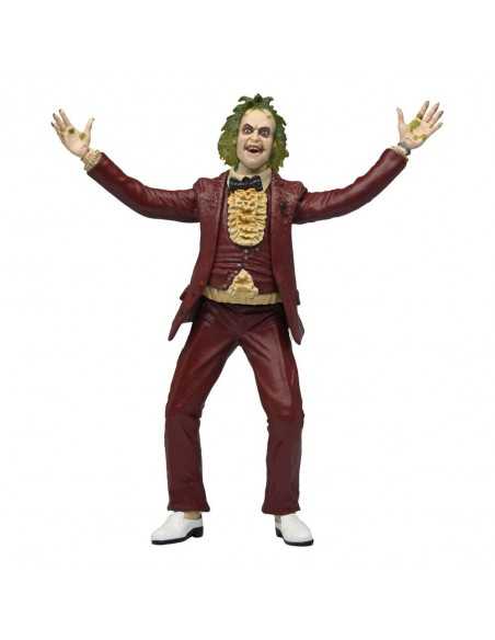Beetlejuice red tuxedo scale action fig. 18 cm beetlejuice (1988)