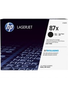 Toner hp 87x cf287x negro 18000 paginas
