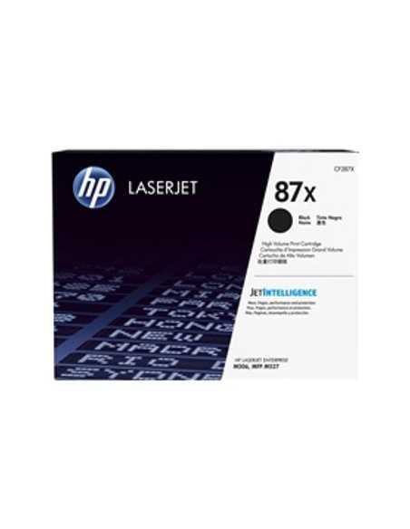 Toner hp 87x cf287x negro 18000 paginas