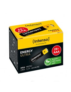 Pack de pilas alcalinas intenso energy ultra aaa lr03 24 unidades