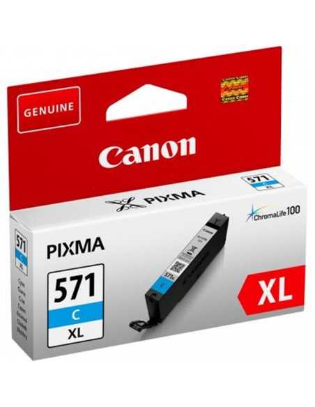Cartucho tinta canon cli - 571c xl cian mg5751 mg6851 mg7750