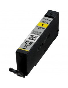 Cartucho tinta canon cli 581 y xxl amarillo pixma tr7550 - tr8550 - ts6150 - ts6151 - ts8150 - ts8151 - ts8152 - ts9150 - ts9155