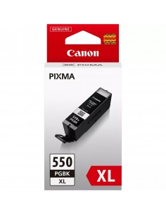 Cartucho tinta canon pgi 550 xl pgbk negro pigmentado mg5450 - ip7250