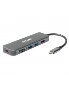 Docking d - link usb tipo c 6 en 1