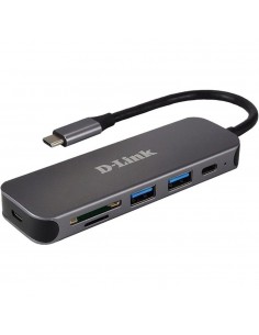 Hub d - link usb tipo c 6 en 1
