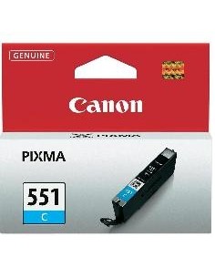 Cartucho tinta canon cli - 551 cian mg6350 - mg5450