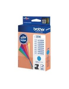 Cartucho tinta brother lc223cbp cian 550 paginas dcp4120dw - mfcj4420dw - mfcj4620dw - mfcj5320dw -