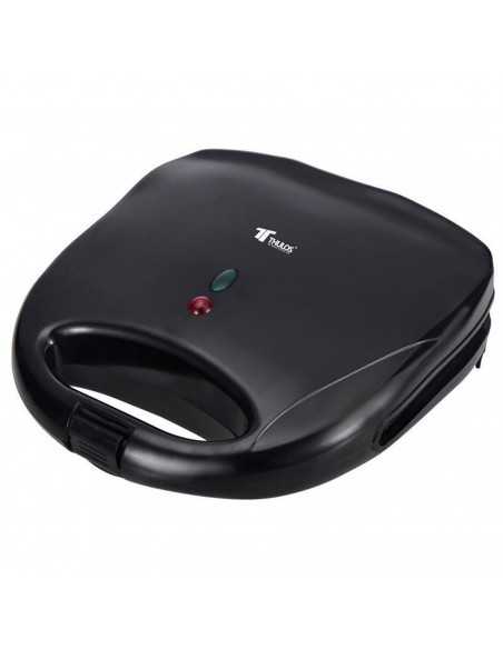 Sandwichera thulos th - sw11 negro 750w 2 cavidades