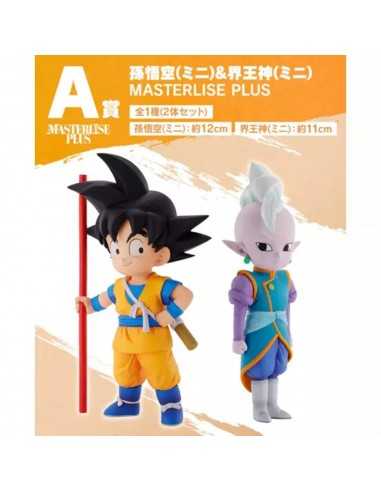 Figura a kuji dragon ball daima son goku & kaio - shin