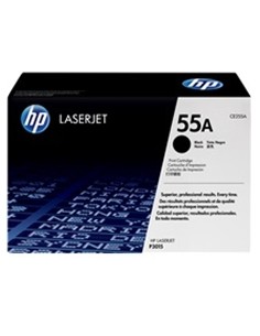 Toner hp 55a ce255a negro 6000 paginas ce526a - ce528a