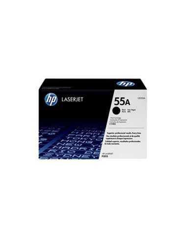 Toner hp 55a ce255a negro 6000 paginas ce526a - ce528a