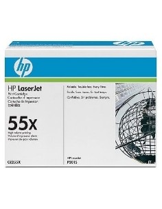 Toner hp 55x ce255x negro 12500 paginas ce528a - ce526a