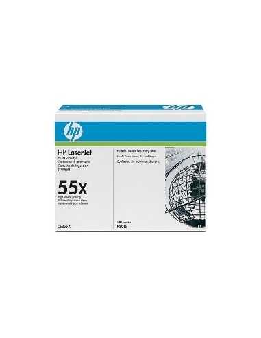 Toner hp 55x ce255x negro 12500 paginas ce528a - ce526a