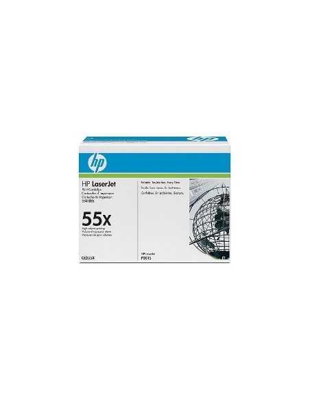 Toner hp 55x ce255x negro 12500 paginas ce528a - ce526a