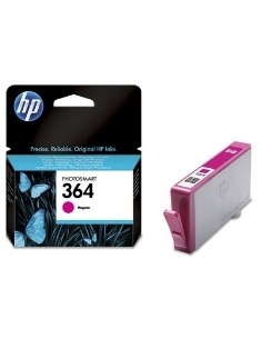Cartucho tinta hp 364 cb319ee magenta 3ml b8550 - d5460 - c6380 - c5380