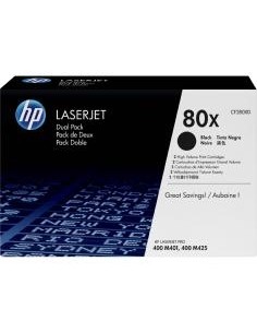 Toner hp cf280xd pack 2und alta capadidad