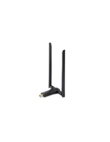 Adaptador wifi usb 3.0 dualband level one ac1200 300mb en 24ghz y 867mb en 5ghz usb 3.0 2 antenas desmontables