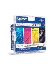 Multipack brother lc1100valbp mfc5890cn - dcp6690cw - mfc6490cw - mfc6890cdw