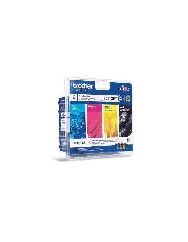 Multipack brother lc1100valbp mfc5890cn - dcp6690cw - mfc6490cw - mfc6890cdw