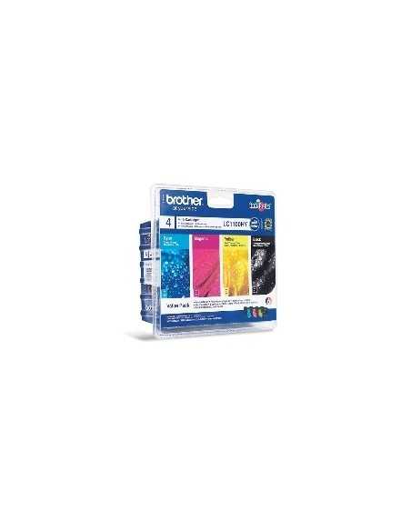 Multipack brother lc1100valbp mfc5890cn - dcp6690cw - mfc6490cw - mfc6890cdw
