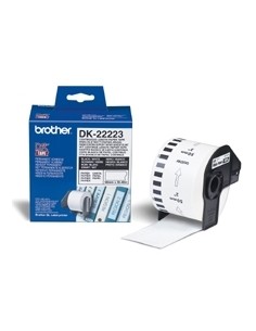 Etiquetas cinta continua brother blanca dk22223 ql - 500a ql - 500bw ql - 560 ql - 570 ql - 580n ql - 1050 ql - 1060n