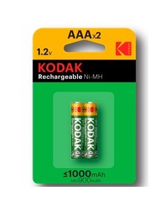 Blister pilas kodak recargables ni - mh aaa lr3 1000 mah - blister 2 pilas