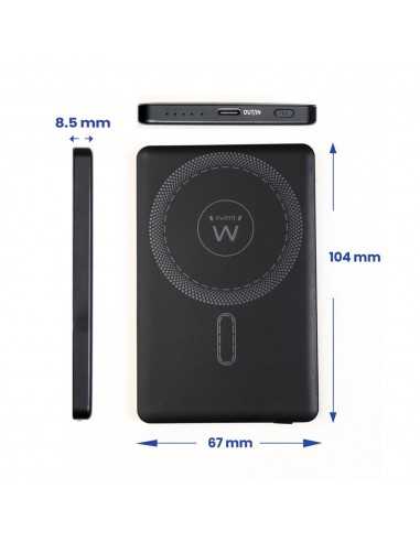 Powerbank ewent ew1160 ultraslim magsafe 5000mah