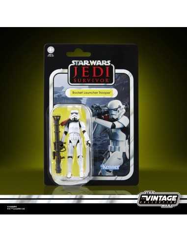 Figura hasbro star wars the vintage collection jedi survivor rocket launcher trooper
