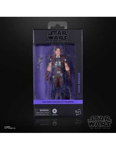Figura hasbro star wars the black series shadows of the empire dash rendar