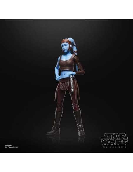 Figura hasbro star wars revenge of the sith black series ayla secura 15cm