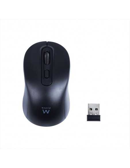 Raton inalambrico ewent ew3218 negro