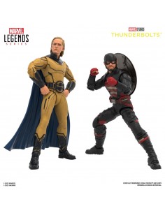 Figura hasbro marvel studios thunderbolts marvel legends series john f walker & sentry 15cm