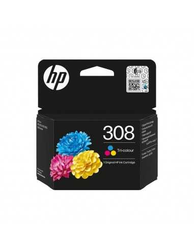 Hp cartucho 308 color cian - magenta y amarillo 120 p