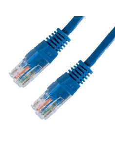 Latiguillo u - utp equip categoria 5e 5m color azul
