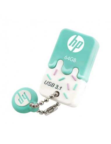 Memoria usb 3.0 hp 64gb x778w verde