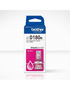 Botella tinta brother btd180m magenta 5000 paginas