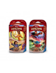 Lorcana tcg - mazos de inicio disney reinado de jafar 8 unidades inglés